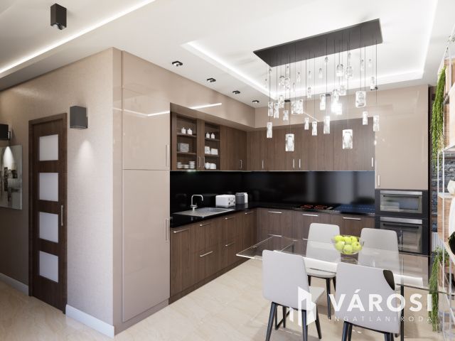 Modern, hőszivattyús, 95 m2-es családi ház népszerű helyen