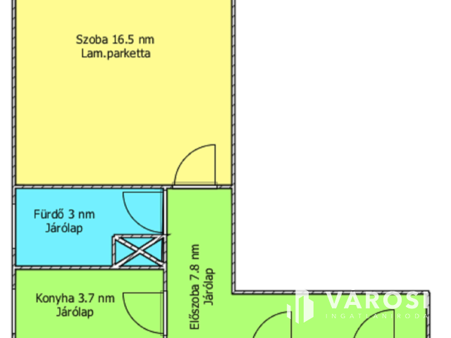 Acélgyári úton 1. emeleti, 1 szobás lakás eladó!