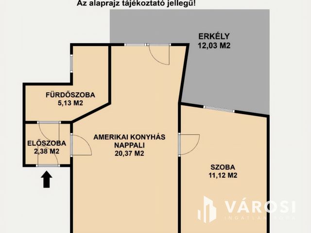 Első emeleti lakás a belvárosban