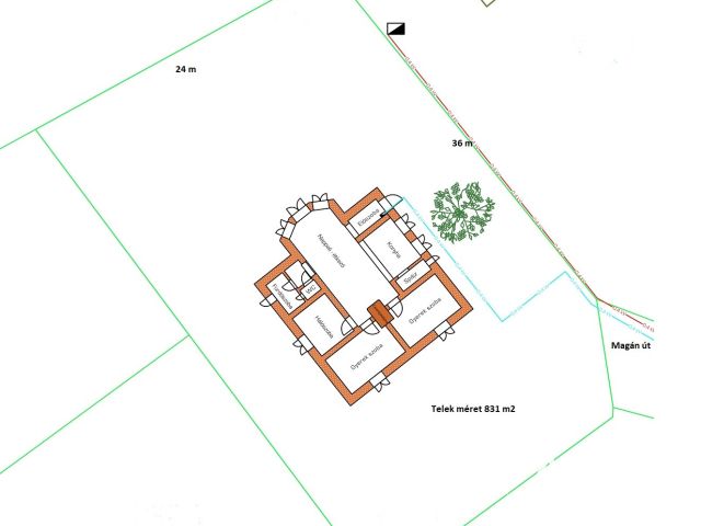 Ritka lehetőség Tinnyén – 859 m²-es telek